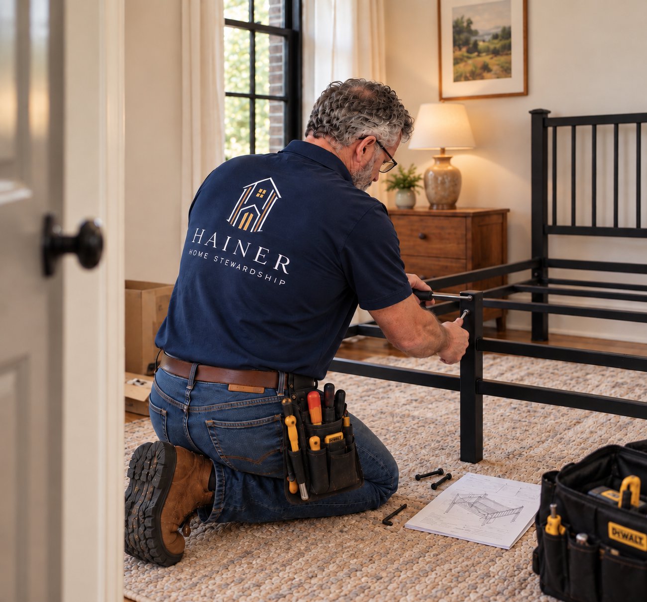 Furniture assembly and repairs for a short-term rental, Doylestown PA