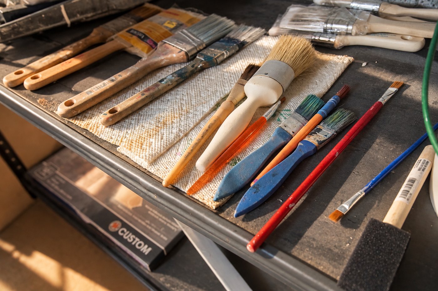 Painting brushes and tools, Doylestown PA
