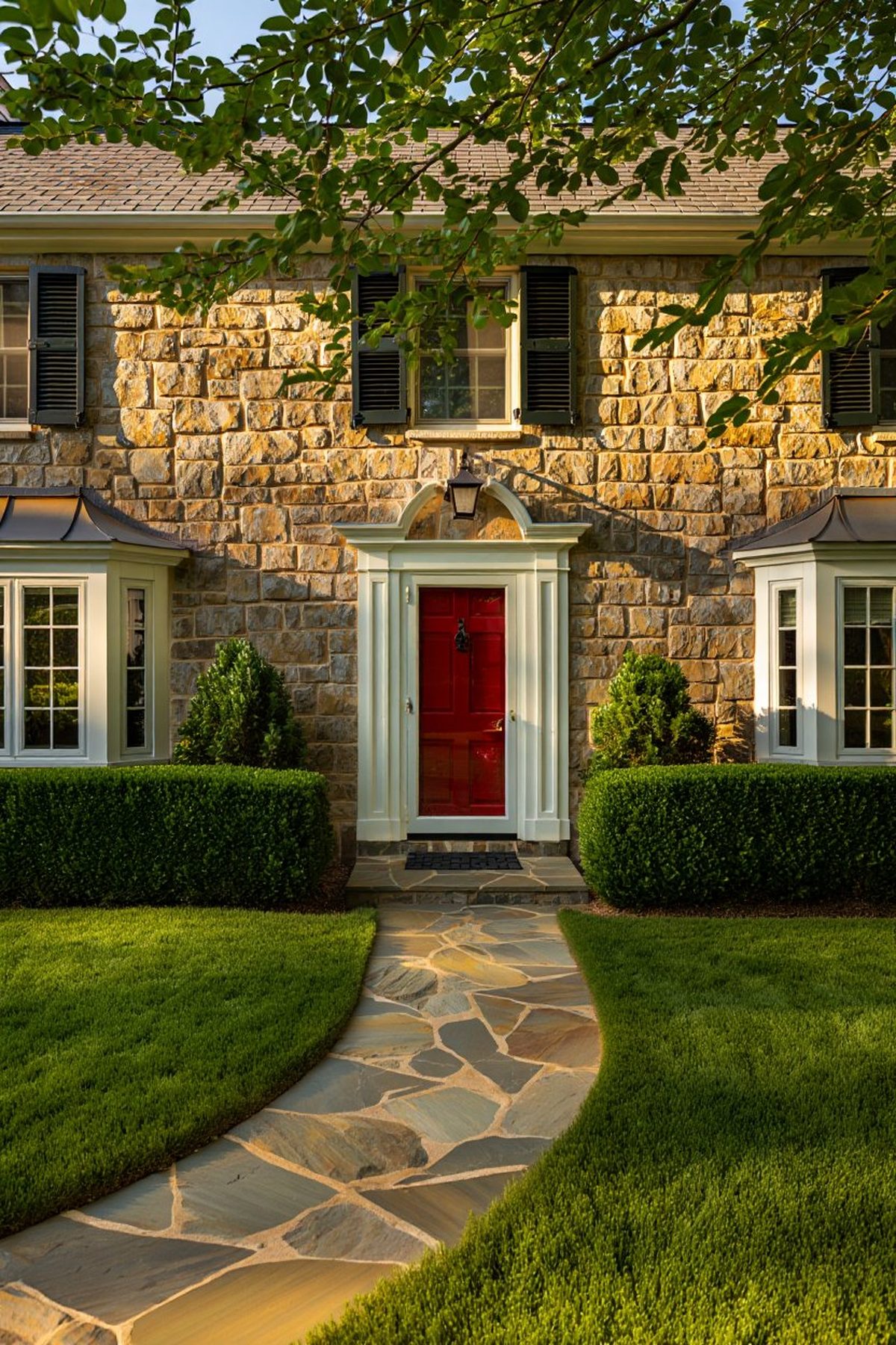 Checking a Bucks County home after a storm