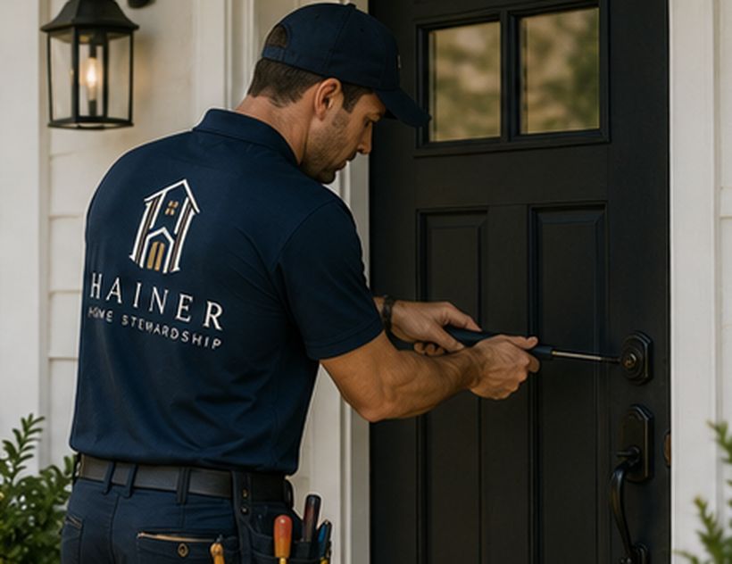 Hainer Home Stewardship at work on a home